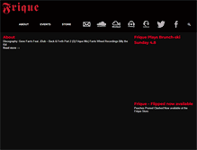 Tablet Screenshot of frique.com